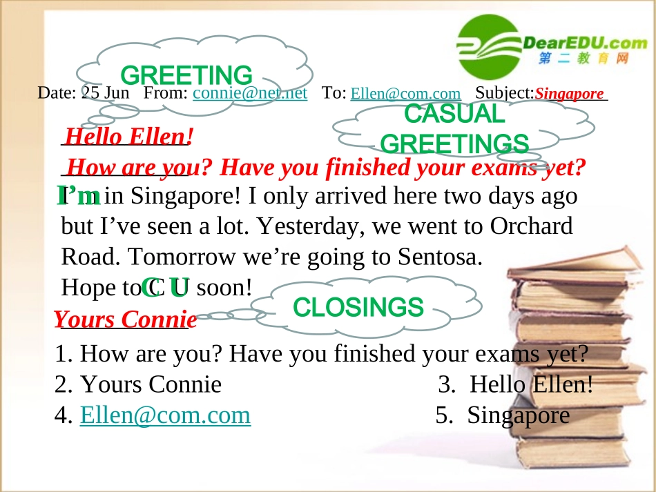 高中英语 unit2 Task 2课件 译林牛津版必修2 课件_第3页