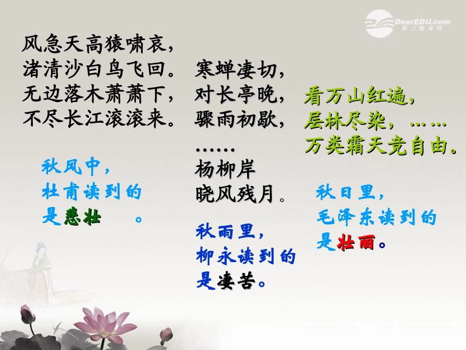 高二语文(故都的秋)课件  课件_第2页