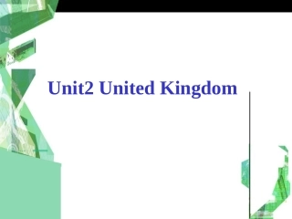 高中英语Unit2 The United Kingdom-workbook课件 新课标 人教版 必修5 课件
