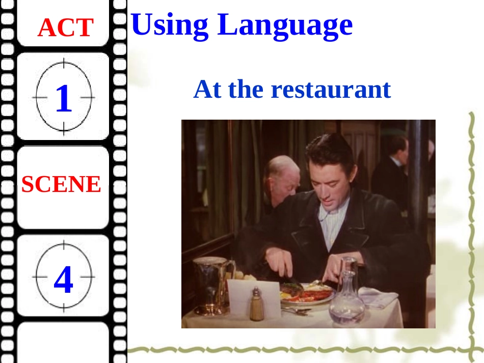 高中英语：Unit 3 lesson 6(新人教版必修3) 课件_第2页