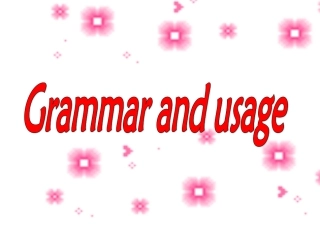 高中英语Unit 3 Tomorrow s world  Grammar and usage课件牛津版必修四 课件