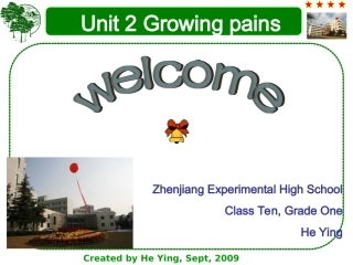 高二英语unit2 reading 公开课课件牛津版模块1 课件