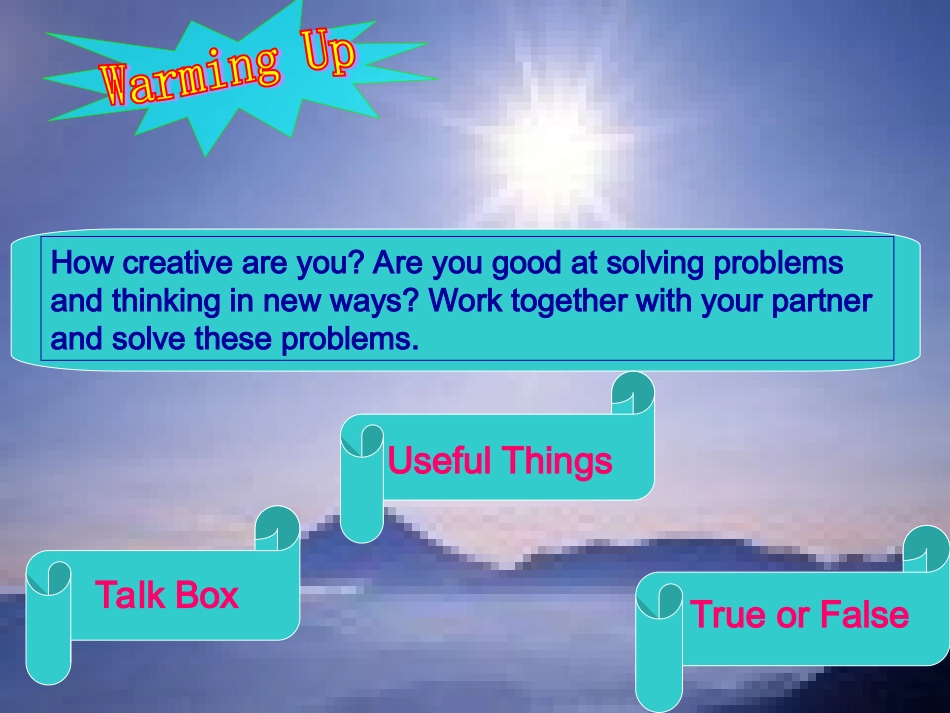 高中英语第一册Unit9 Technologyppt1 课件_第2页