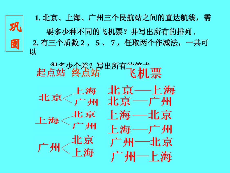 高二数学下学期组合 课件_第3页