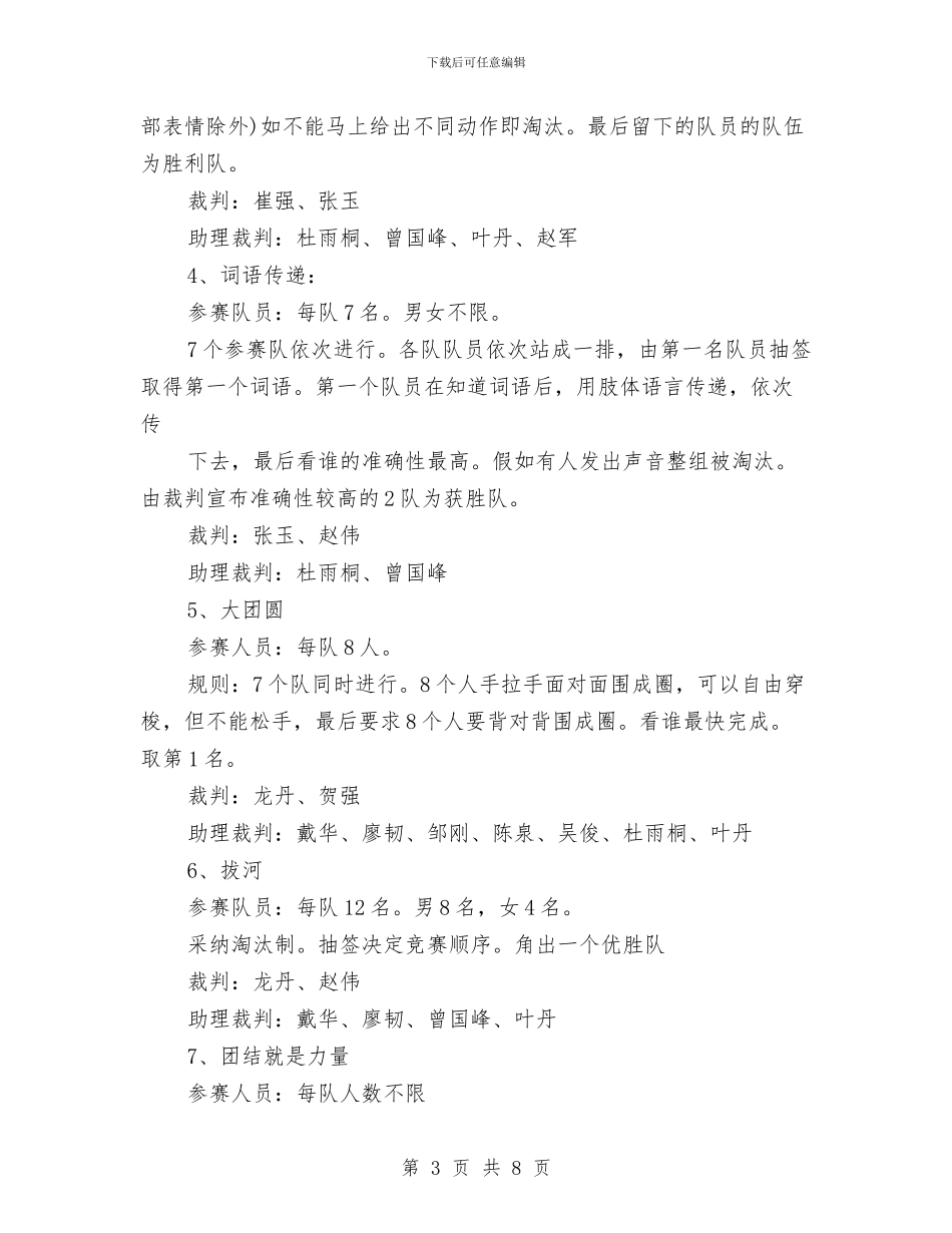 劳动节放假职工活动方案与劳动节演讲稿汇编_第3页