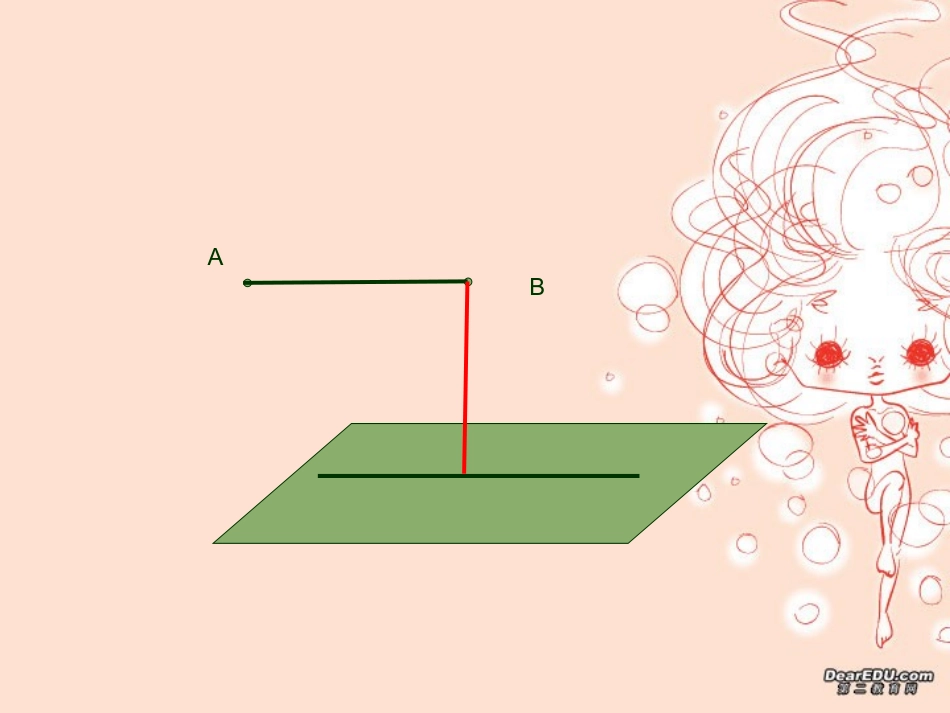 空间的距离(1) 高二数学下学期空间距离课件[整理四课时]人教版 高二数学下学期空间距离课件[整理四课时]人教版_第2页