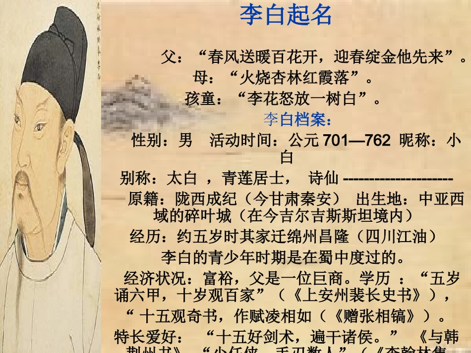 高中语文第三专题蜀道难课件苏教版必修4 课件_第2页