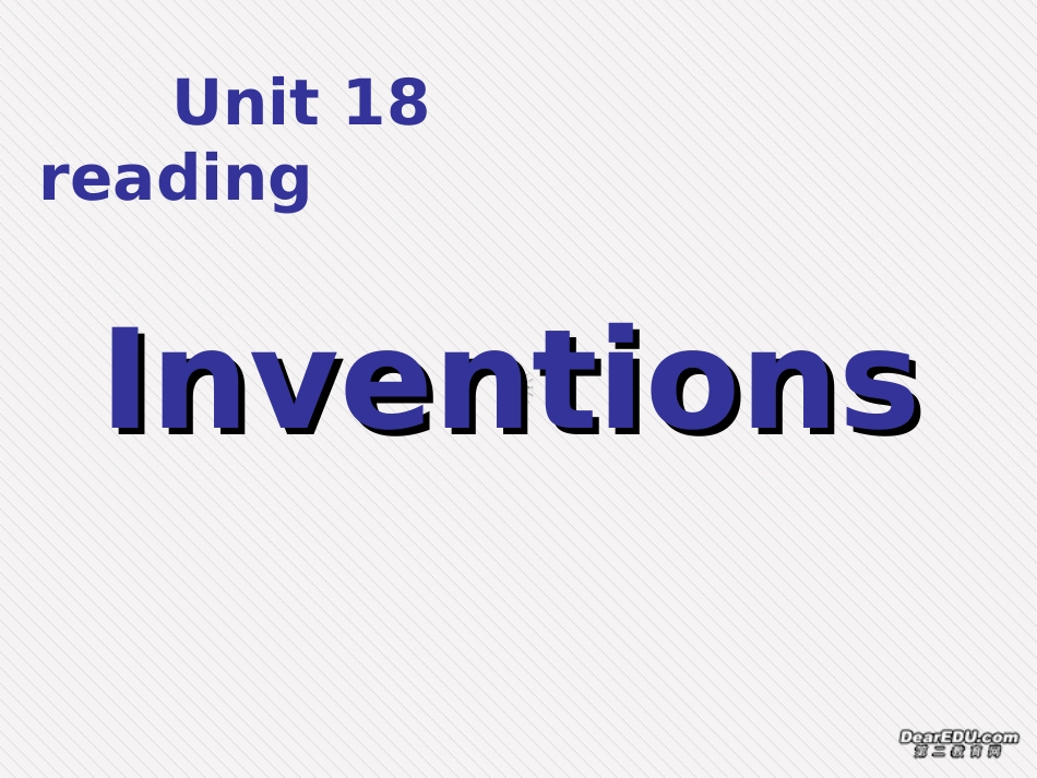 高二英语unit18单元reading 人教版 课件_第1页