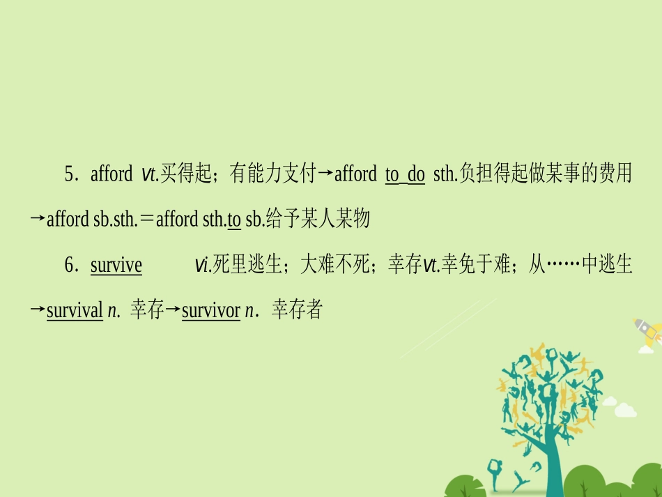 高中英语 Module 4 A Social Survey My Neighbourhood 核心要点回扣课件 外研版必修1 课件_第3页