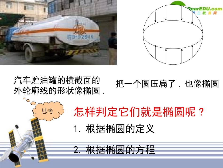 高中数学 椭圆的标准方程课件 苏教版选修1 课件_第2页