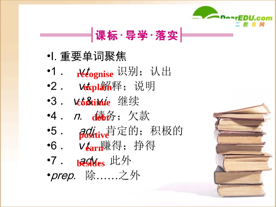 高三一轮(全国版)英语(全国卷2专用)：高一 Units15(课件) 课件_第2页