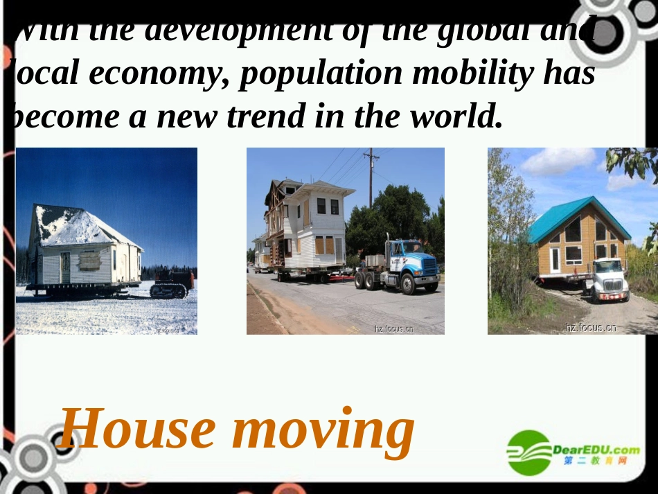 高中英语 Unit2 people on the move-Welcome课件 牛津译林版选修10 课件_第2页