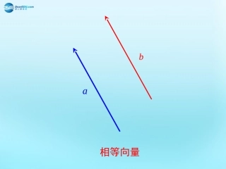 高中数学 21 平面向量的实际背景及基本概念 相等向量素材 新人教版必修4 素材