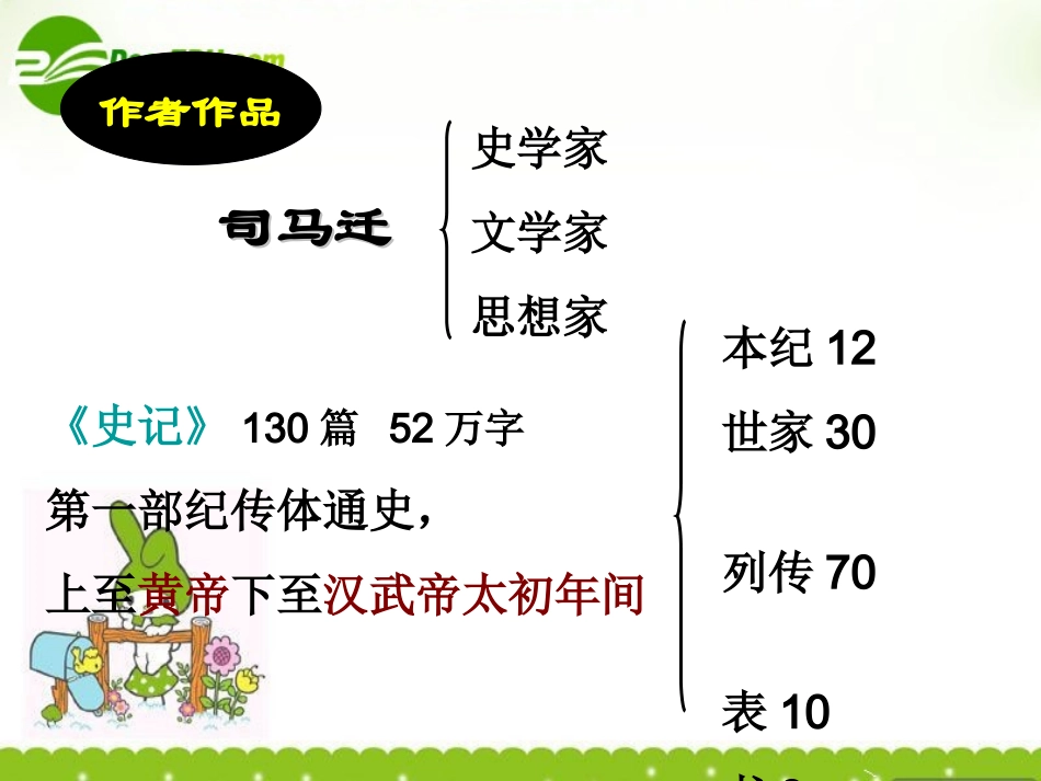 高三语文下册(报任安书)课件 人教版第六册 课件_第2页