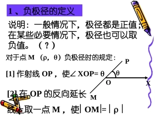 高中数学：132(直线的极坐标方程)课件(新人教A版选修4-4) 课件