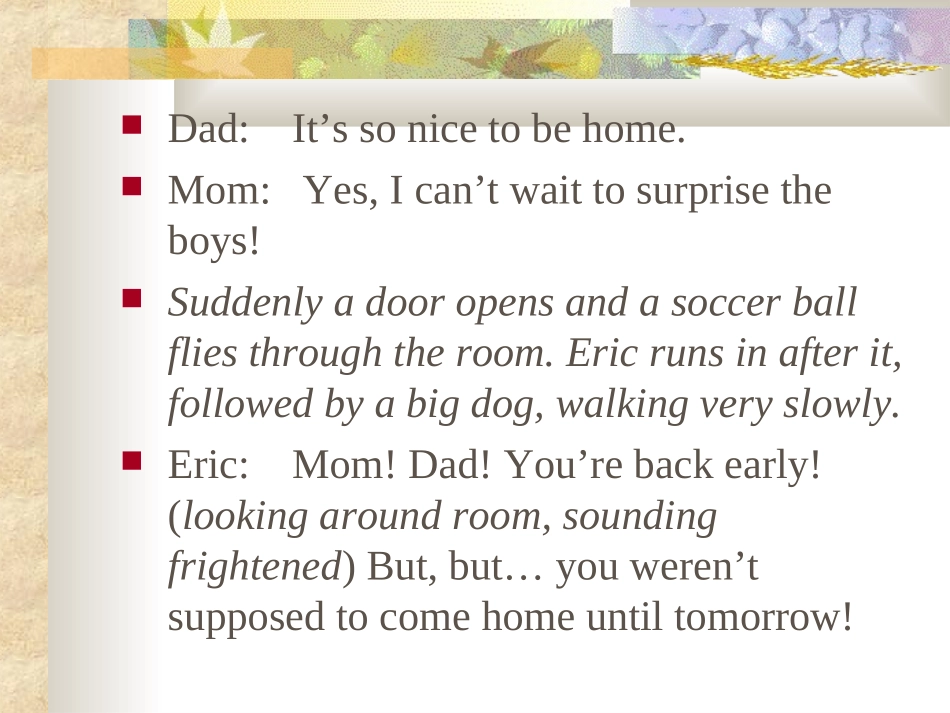 高中英语Unit 2 Growing pains-task课件 牛津版 必修1 课件_第2页