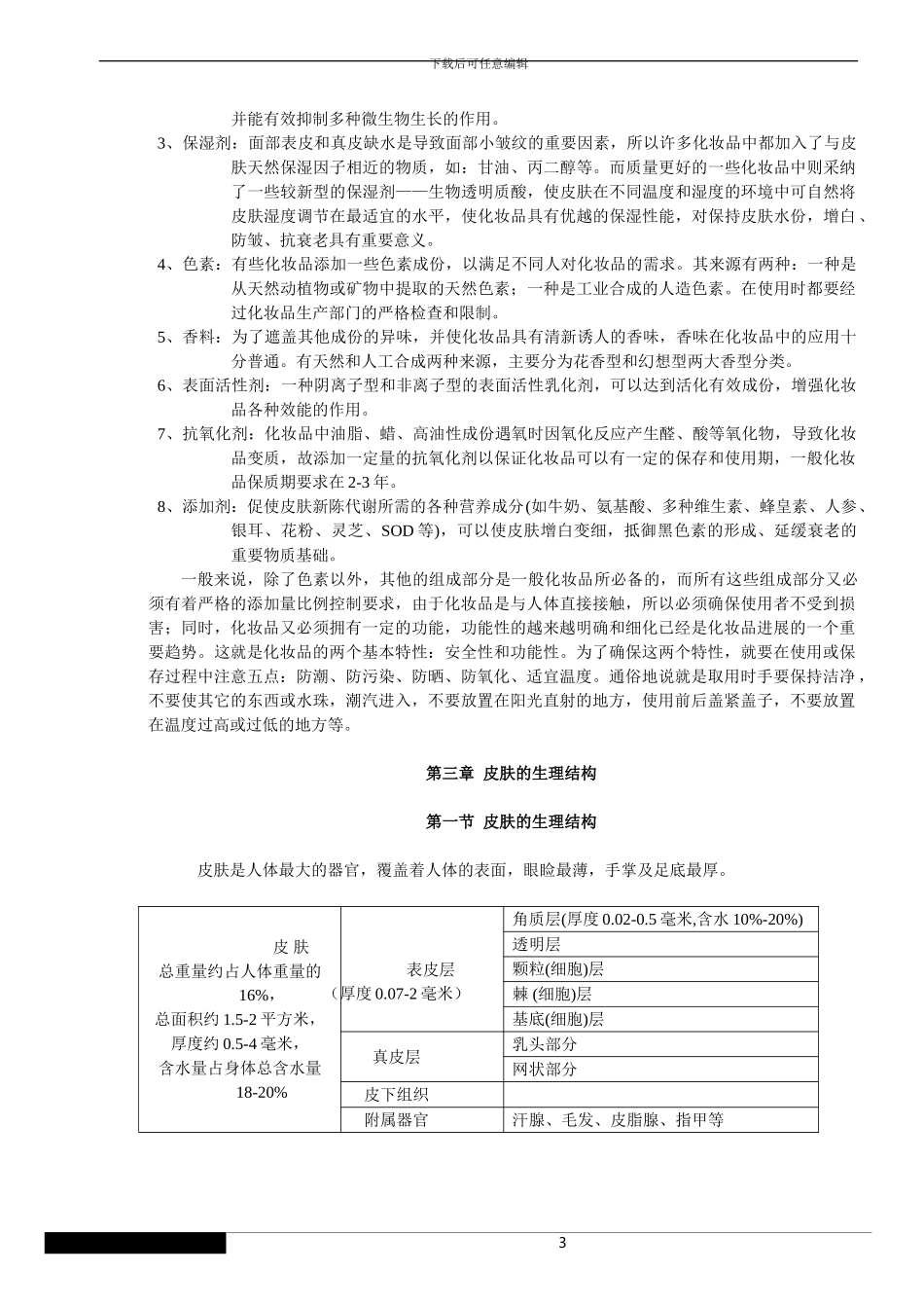 化妆品专业培训培训手册_第3页