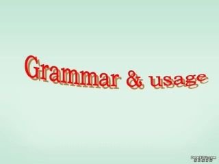 江苏地区高一英语Unit1 Grammar 牛津英语 课件