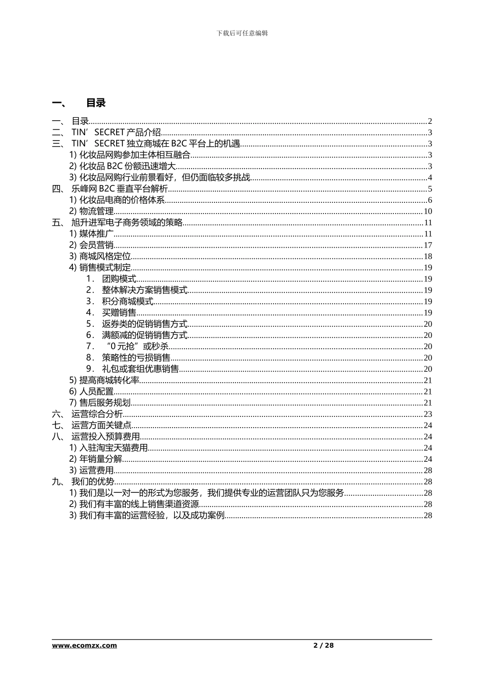 化妆品电商运营方案_第2页