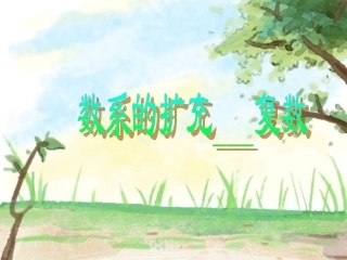 高三数学复数的概念 新课标 人教版 课件