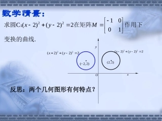 高中数学 第四课时：反射变换课件 苏教版选修4-2 课件