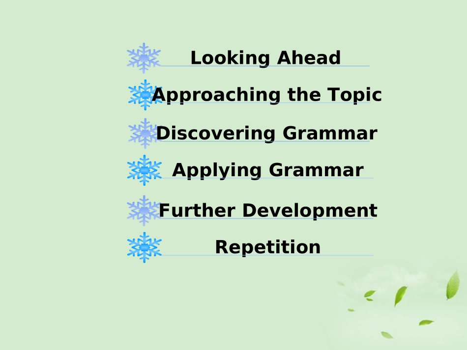 高中英语 模块7 Unit16 Emphatic Sentences & Repetition课件 牛津版 课件_第3页