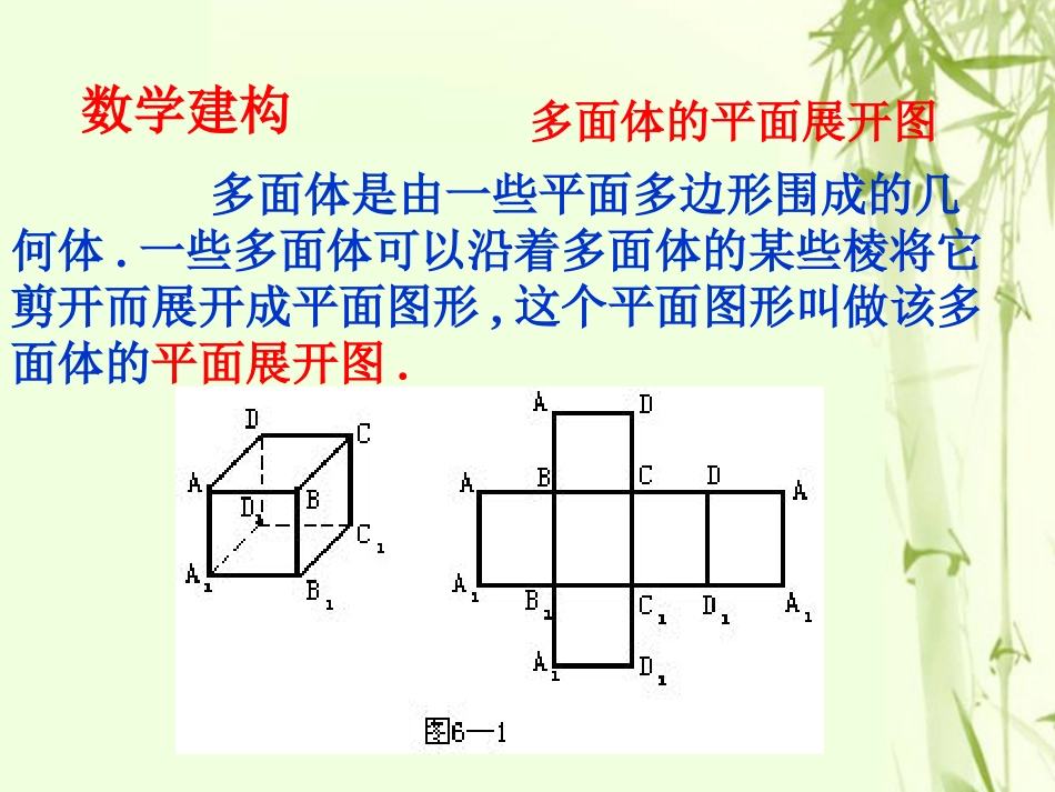 高中数学 第一章 立体几何初步 131 空间几何体的表面积课件 苏教版必修2 课件_第3页