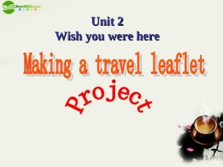 高中英语 Module 2 Unit 2 project 课件 牛津版必修2 课件