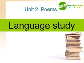 高中英语 Unit2 Language points课件 新人教版选修6 课件