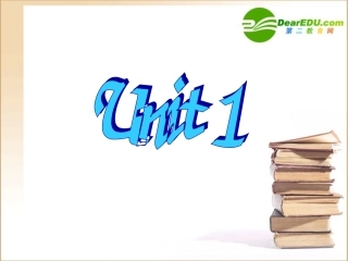 高中英语 unit1-3 基础练习课件选修8 课件