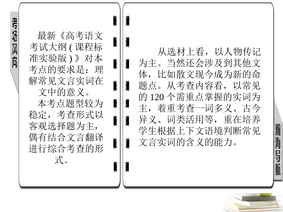 高考语文三轮冲刺专题 第二部分古代诗文阅读3课件_第2页
