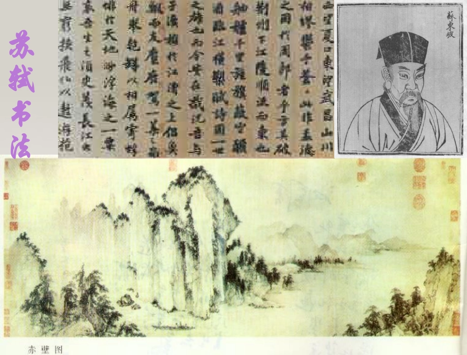 福建省莆田八中高二语文赤壁赋课件_第3页