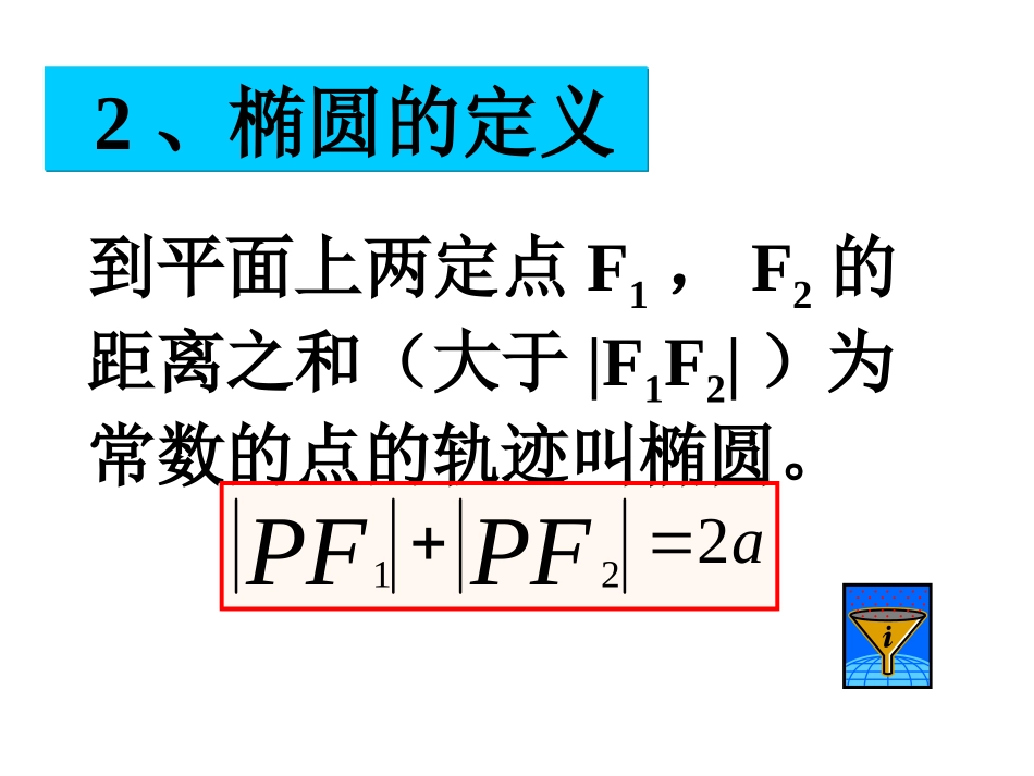 高二数学双曲线及其标准方程 人教新课标版 课件_第3页