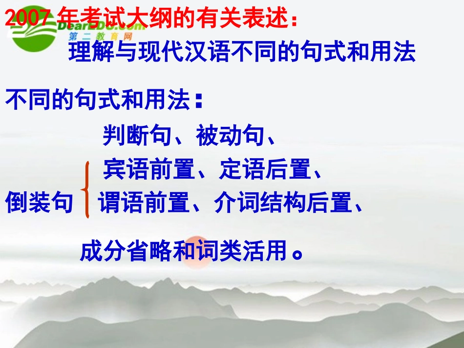 高考语文 文言文句式专题课件_第2页