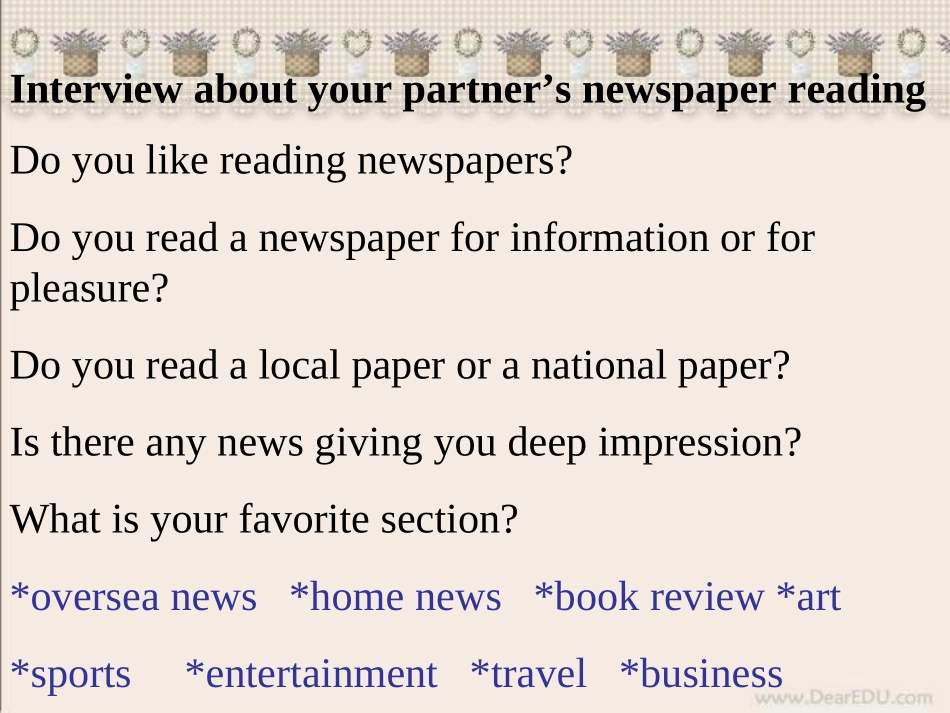 高二英语Unit4课件 新课标 人教版 课件_第2页