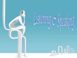 高中英语 Unit1 Listening and speaking课件 新人教版必修5 课件