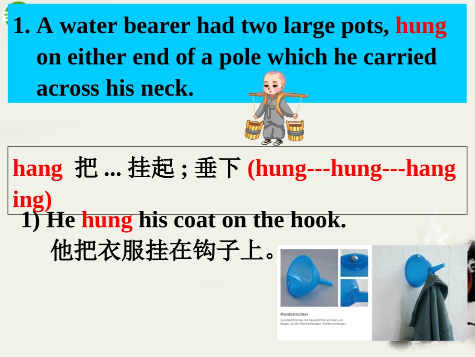 高一英语 Unit3 Language focus课件 重大版必修2 课件_第3页