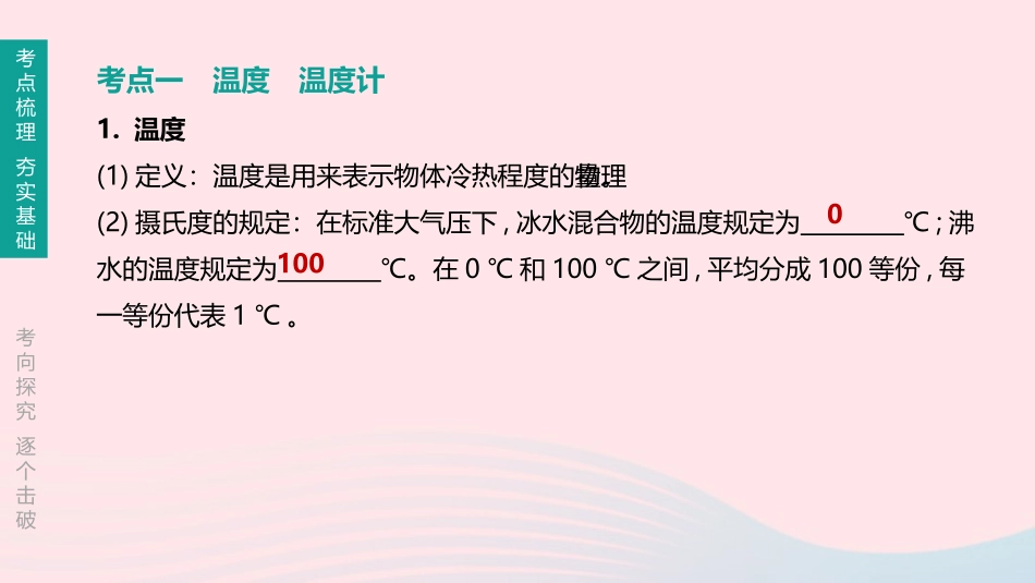 江西省中考物理大一轮复习 第一篇 教材复习 第12课时 物态变化课件_第2页