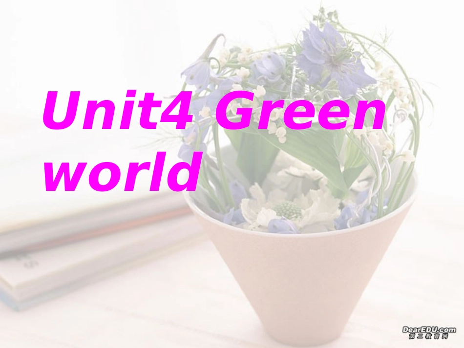 江苏省高三英语Unit4精心设计的课件 新课标 人教版 课件_第1页