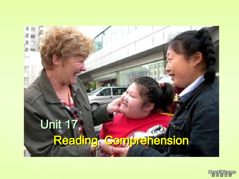 高二英语Unit17 Disablity全套课件_第1页