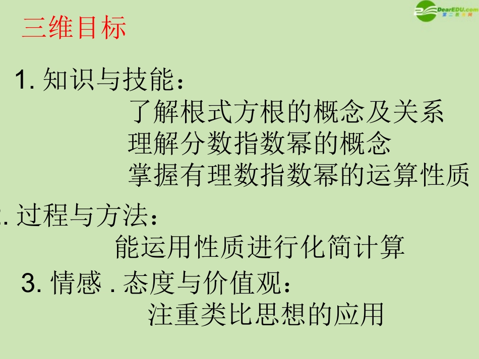 高中数学 311 实数指数幂及其运算1 课件 新人教B版必修1 课件_第3页