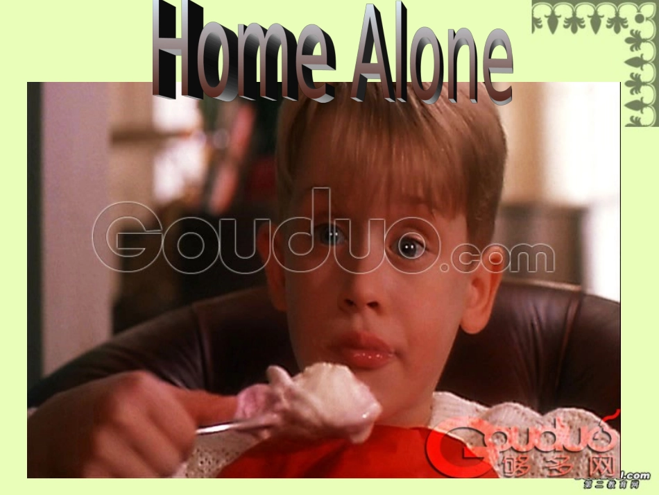 牛津英语Unit2 ReadingHome Alone 课件_第3页