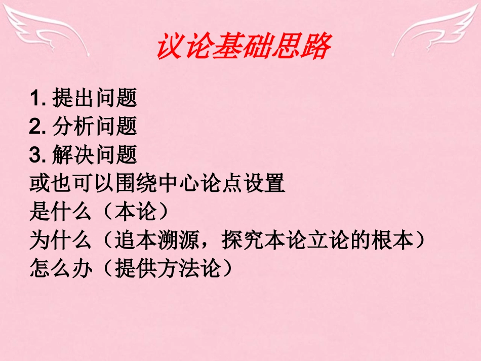 高中语文议论文写作专题建立写 读者式 议论文的写作意识课件新人教版必修3 课件_第3页