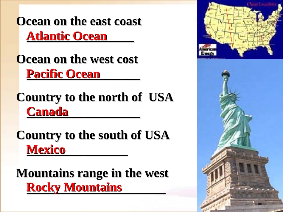 高中英语 Unit1(A land of diversity) Warming up and Reading 课件 新人教版选修8 课件_第3页
