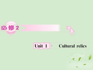 高考英语 Unit1知识与要点课件 新人教版必修2 课件