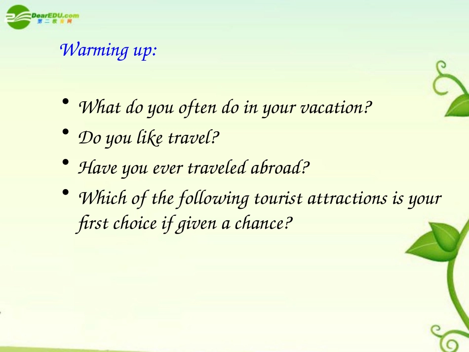 高中英语 Unit1 Grammar and usage 课件 牛津版选修6 课件_第2页