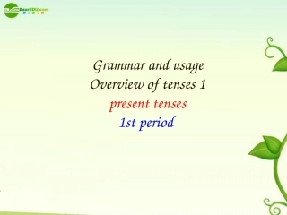 高中英语 Unit1 Grammar and usage 课件 牛津版选修6 课件