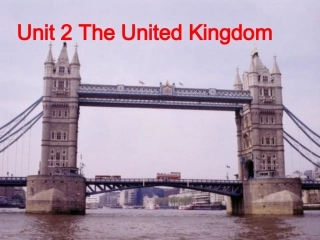 高中英语必修5 Unit2 The united kingdom课件