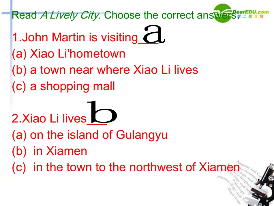 高中英语 A Social Survey-My Neighborhood课件 外研版必修1 课件_第3页