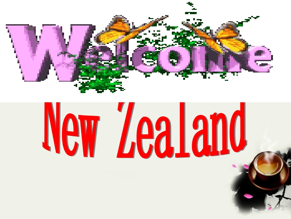 高中英语 Unit1(New Zealand)课件3 新人教版选修11 课件_第1页
